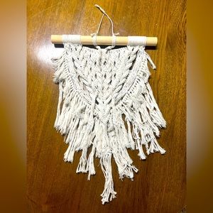 Boho macrame wall hanging